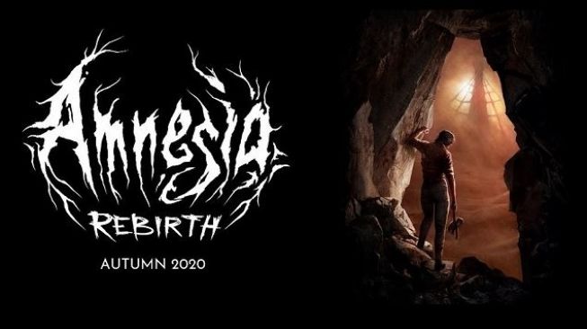 Game Horor Amnesia Rebirth. (Frictional Games)