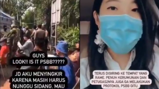 Viral Pengemudi Sendiri di Mobil Ditangkap Tak Pakai Masker, Netizen Protes