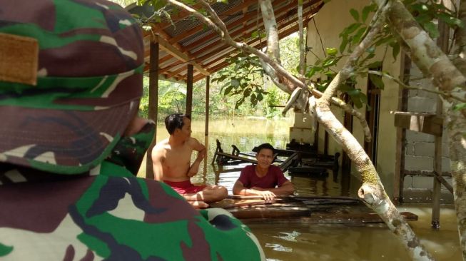 Banjir Terjang Melawi, 720 Jiwa Kini Mengungsi