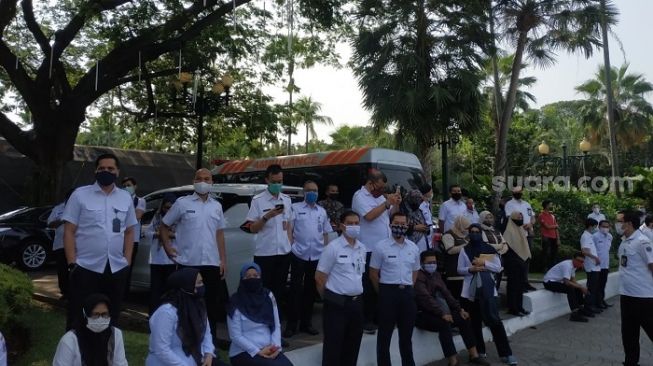 Dikritik Bawa Jenazah Sekda DKI, Wagub: Kebetulan Jalannya Lewat Balai Kota