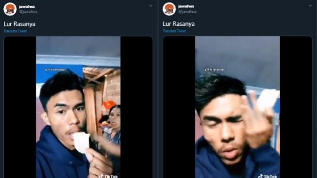 Tiru Video Review Odading di Depan Ibu, Pria Ini Berakhir Kena Tampar