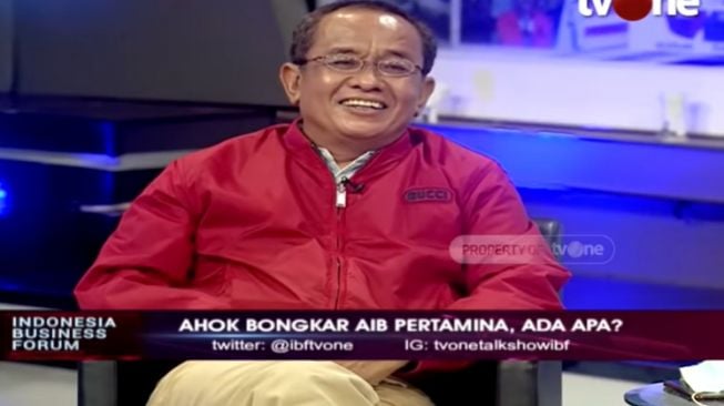 Said Didu Tanggapi Keluhan Ahok (YouTube/Talk Show tvOne).