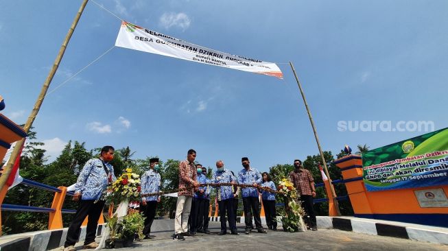 2 Jembatan Rusak di Bantul Sudah Diresmikan, 3 Lainnya Selesai September