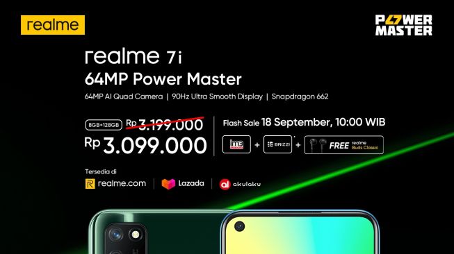 realme 7i. (Dok : realme). 