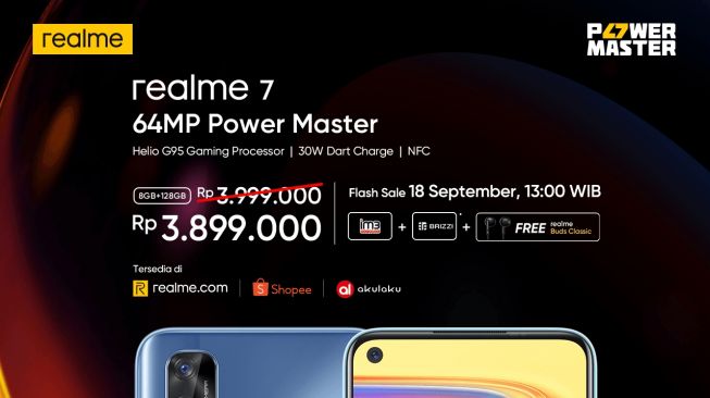 realme 7. (Dok : realme).