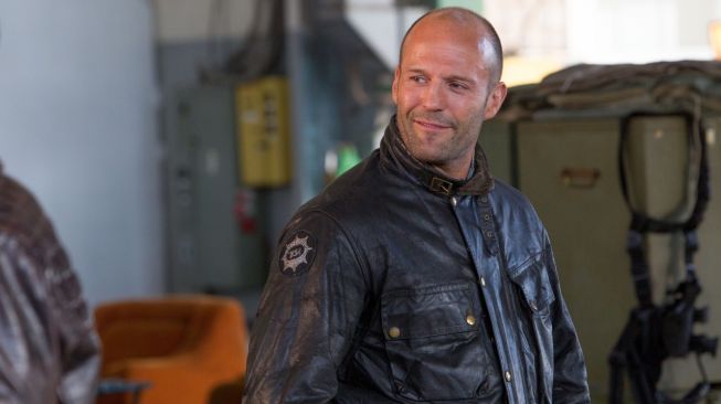 Jason Statham di film The Expendables 3.