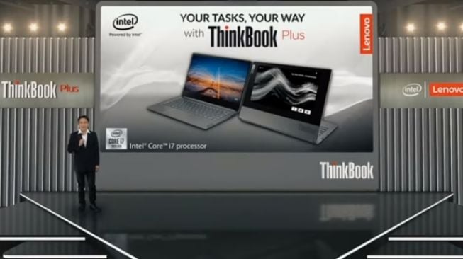 Lenovo ThinkBook Plus. [YouTube/@Lenovo ID]