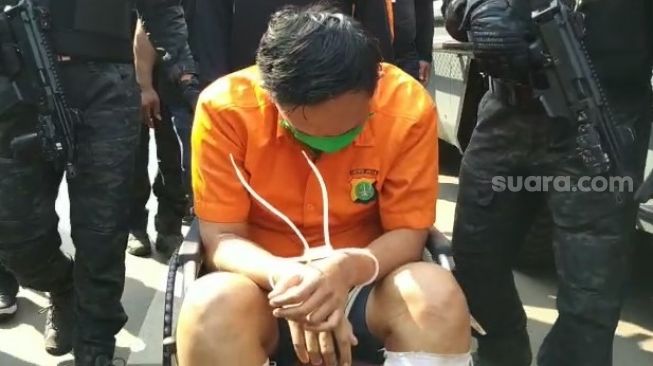 Pembunuh Rinaldi Harley Wismanu, mayat tewas dimutilasi. (Suara.com/Yasir)