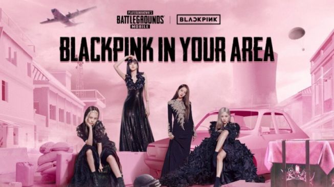 PUBG Resmi Kolaborasi dengan Blackpink, Light Stick Jadi Senjata?