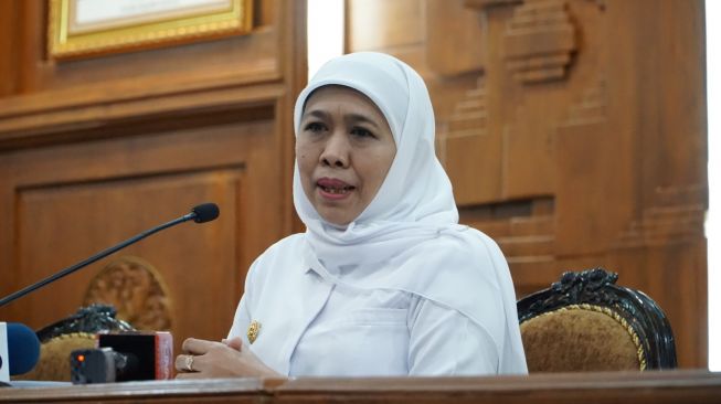 Gubernur Jatim Khofifah Indar Parawansa (Foto: Arry Saputra)