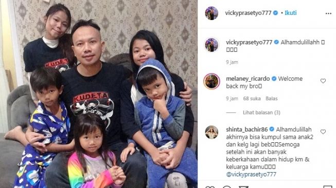 Unggahan Vicky Prasetyo [Instagram/@vickyprasetyo777]