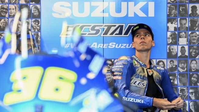 Pebalap Suzuki Ecstar, Joan Mir. [ANDREAS SOLARO / AFP]