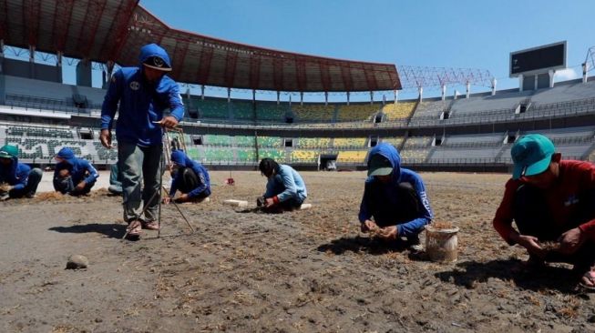 Pra Piala Dunia U-20, Menpora Kunjungi Stadion Utama Gelora Bung Tomo