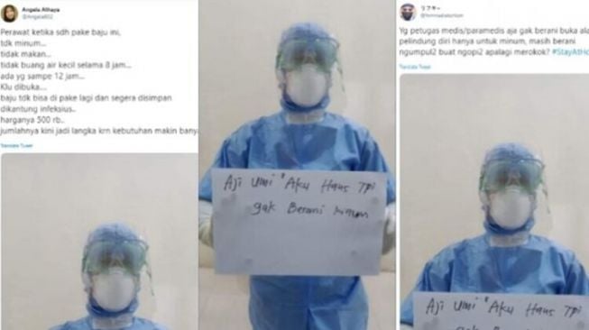 Viral Perawat Takut Buka Hazmat untuk Minum, Kamu Berani Ngopi di Kafe?