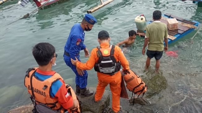 Gelombang Tinggi Landa Laut Banten Selatan, 2 Nelayan Cihara Tenggelam