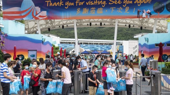 Ocean Park Hong Kong Dibuka Kembali untuk Kedua Kalinya