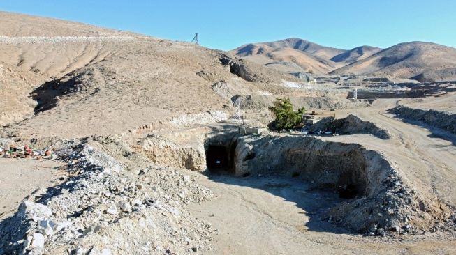 Gurun Atacama. [Alex F. Catrin/AFP]