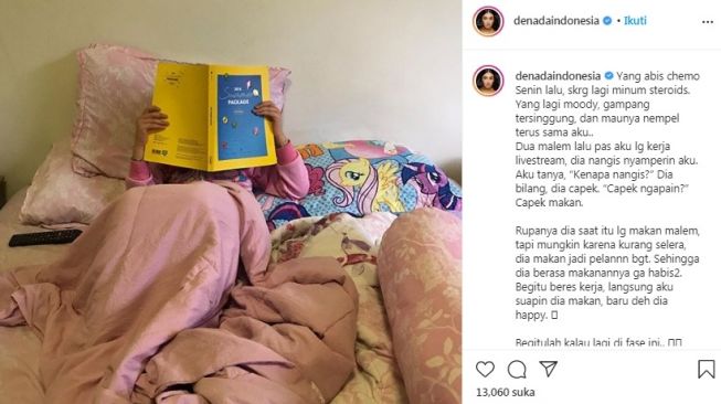 Unggahan Denada [Instagram/@denadaindonesia]