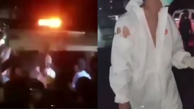 Viral Sopir Ambulans Jenazah Covid-19 Diserang, APD Robek dan Kaca Pecah