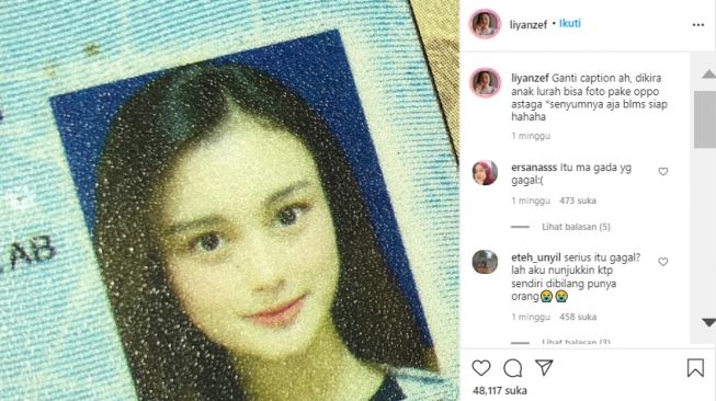 Foto KTP Perempuan ini Bikin Heboh dan Bikin Iri Warganet