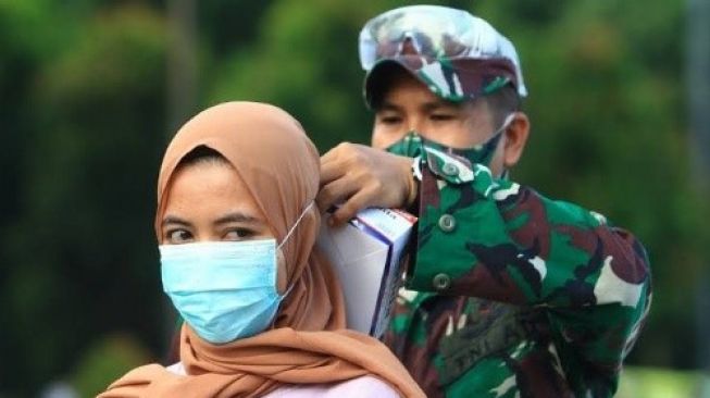 Hari Ini Tidak Pakai Masker Didenda 100 Ribu Rupiah