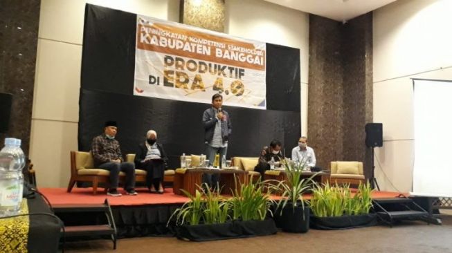 Ketua DPRD Banggai, Apresiasi Kegiatan Uji Kompentensi Wartawan