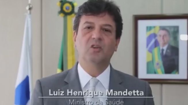 Luiz Henrique Mandetta, mantan Menteri Kesehatan Brasil (Instagram)