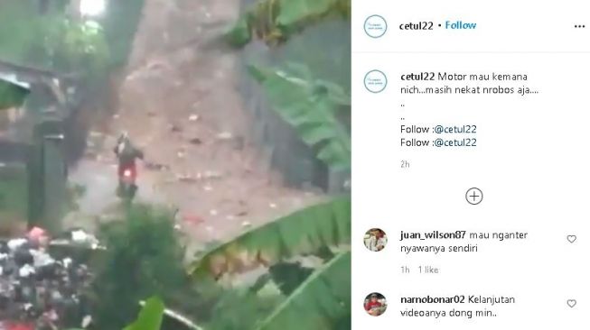 Tangkapa layar video Instagram. (Instagram/@cetul22)