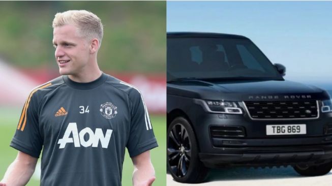 Rekrutan anyar Manchester United, Van de Beek dan mobil Range Rover (Legit.ng)