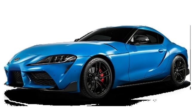 New Toyota GR Supra dalam warna Horizon Blue [PT Toyota–Astra Motor]