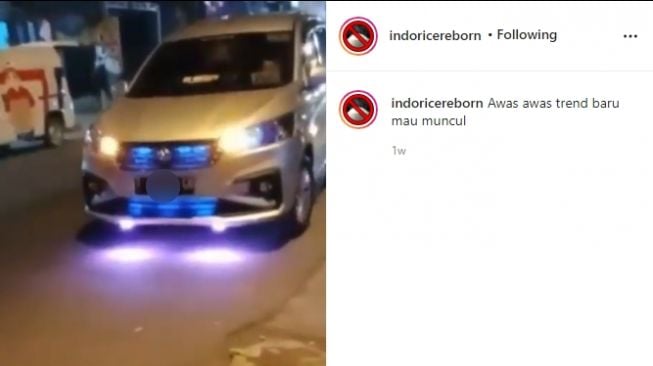 Suzuki Ertiga yang bisa ngomong. (Instagram/@indoricereborn)