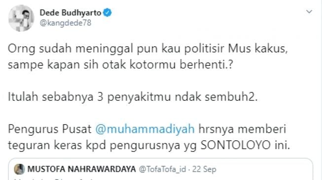 Nisan Rinaldi Disebut Mirip Salib, Dede Budhyarto Berikan Komentar Pedas