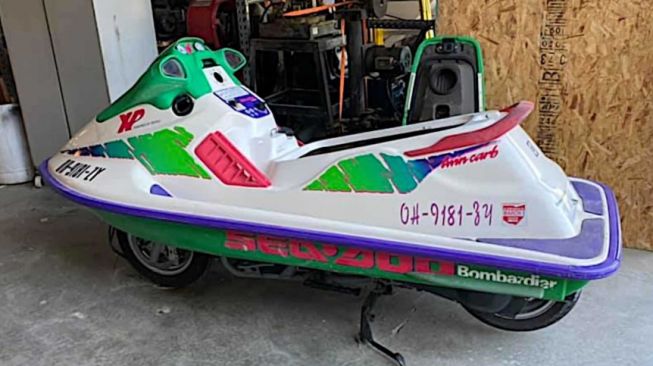 Suzuk Burgman jetski (Facebook)