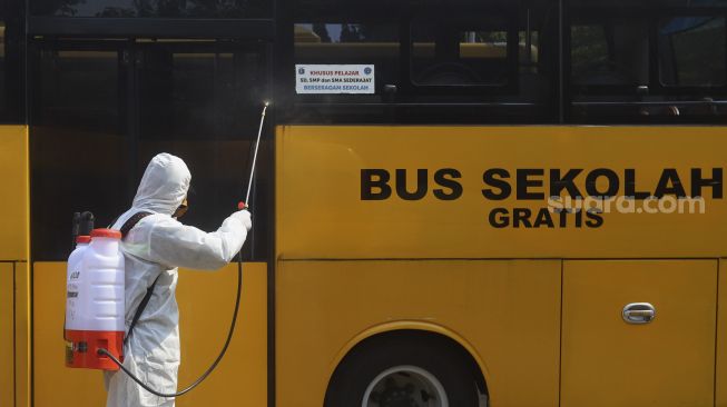 Selama Pembelajaran Tatap Muka, Pemprov DKI Siapkan 50 Bus Sekolah