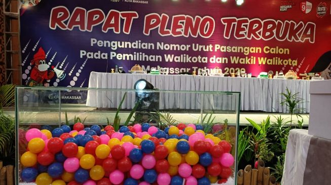 Ini Nomor Urut Calon Wali Kota dan Wakil Wali Kota Makassar