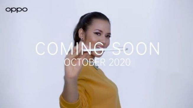 Waduh! Raisa Bocorkan Ponsel Terbaru Oppo