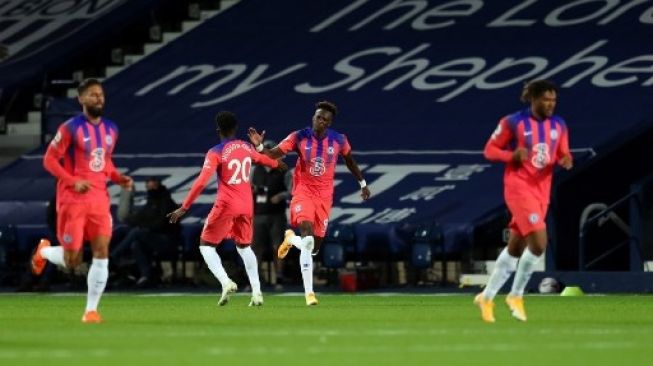 Gol Tammy Abraham Selamatkan Chelsea dari Kekalahan di Markas West Brom