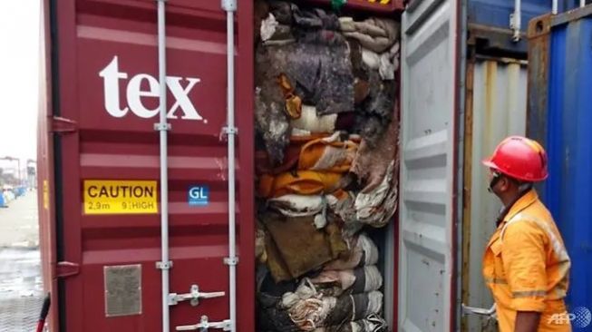 Isi 260 Ton Sampah, Sri Lanka Kembalikan 21 Kontainer Limbah ke Inggris