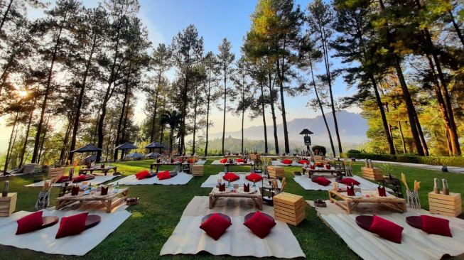 Bikin Penasaran, Ini Piknik Sarapan di Kawasan Candi Borobudur