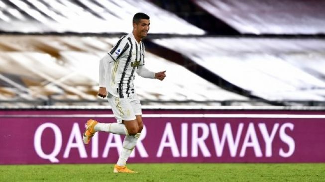 Dua Gol Ronaldo Selamatkan Juventus dari Kekalahan di Kandang AS Roma