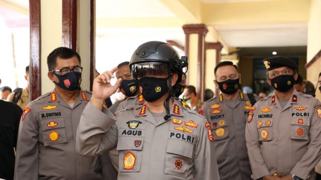 Polda Sumut Akan Gunakan Helm Canggih Deteksi Suhu Tubuh