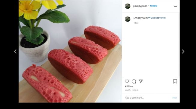 Dijamin Anti Gagal, Begini Cara Membuat Pukis Red Velvet Kekinian di Rumah