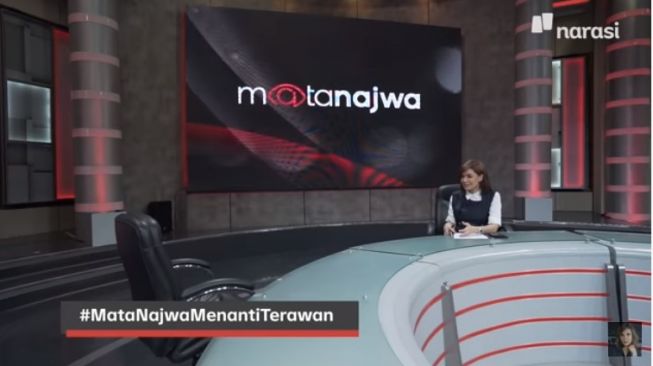 Najwa Shihab wawancarai kursi kosong Menkes Terawan (YouTube/MataNajwa)