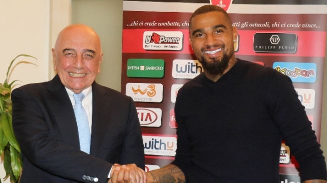 Turun Kasta, Kevin-Prince Boateng Resmi Gabung Klub Milik Silvio Berlusconi