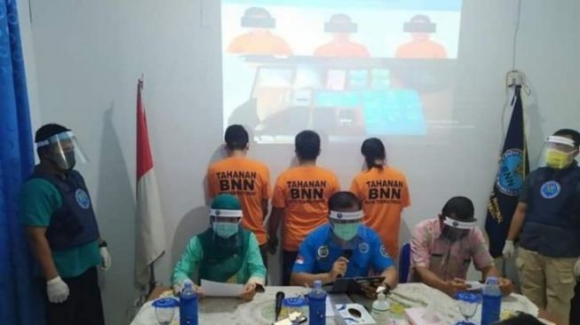 BNN Bekuk Pengedar Narkoba Jaringan Lapas Riau