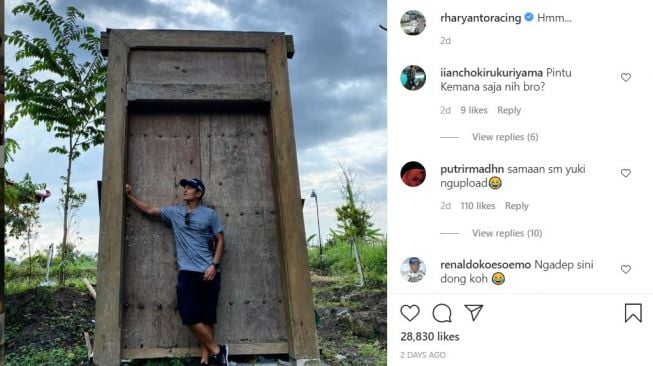 Postingan rio Haryanto di Instagram (Instagram)