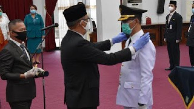 Yohanes Budiman Resmi Dilantik Gubernur Kalbar Jadi Pj Bupati Bengkayang