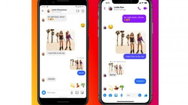 Pengguna Instagram dan Messenger Bisa Saling Berkirim Pesan