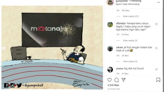 Ngena! Komik soal Kursi Kosong dan Suharto Ini Bikin Ngeri-ngeri Sedap