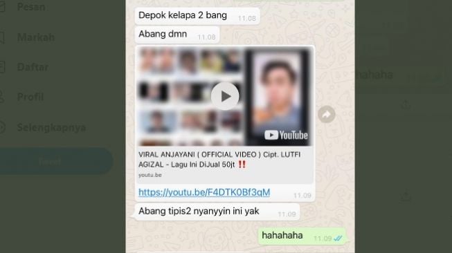 Cuitan Rian D'Masiv diajak colaborasi Lutfi Agizal. - (Twitter/@RianEkkyP)